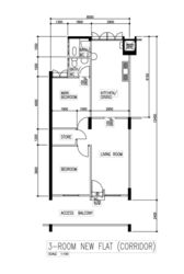 Blk 233 Gombak Gardens (Bukit Batok), HDB 3 Rooms #461929421